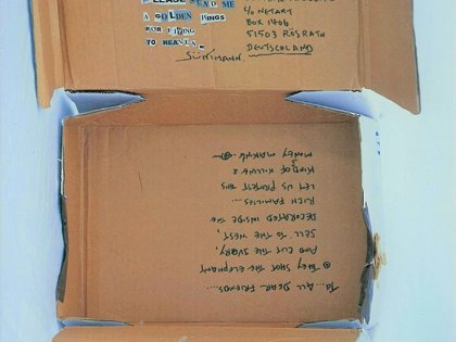 1996-One Day Of My Life In A Box    Mail Art Project